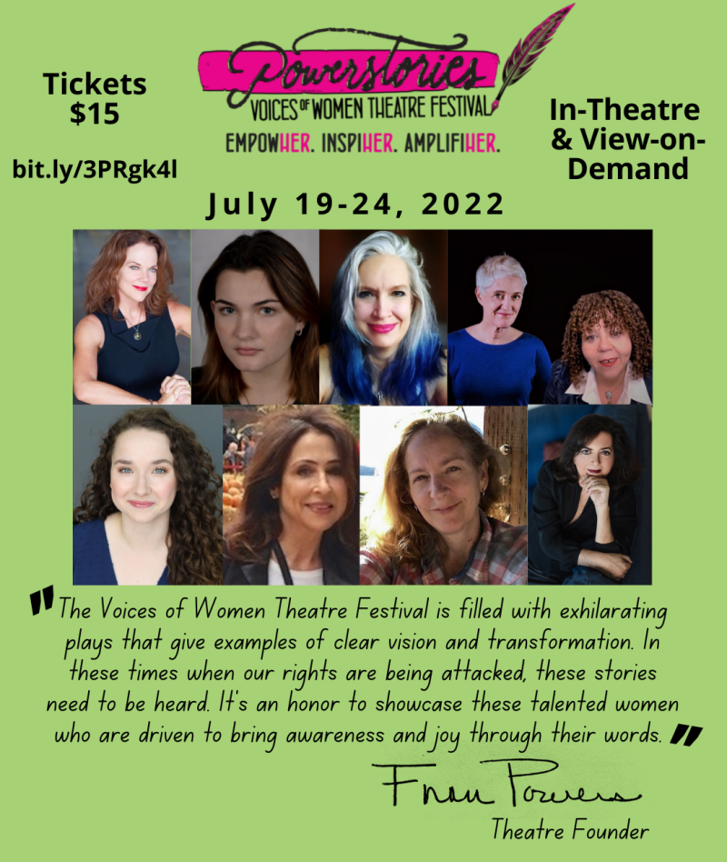 BWW Previews: Women's Creative Voices Are Amplified During VOICES OF WOMEN THEATRE FESTIVAL  at Powerstories Theatre 