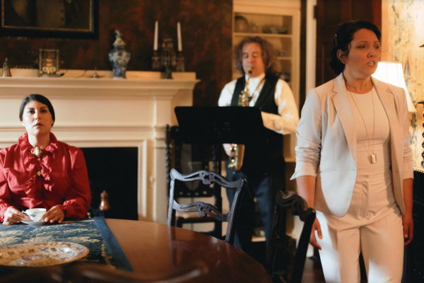 Photos: Go Inside Guerilla Opera's Premiere of I GIVE YOU MY HOME Image