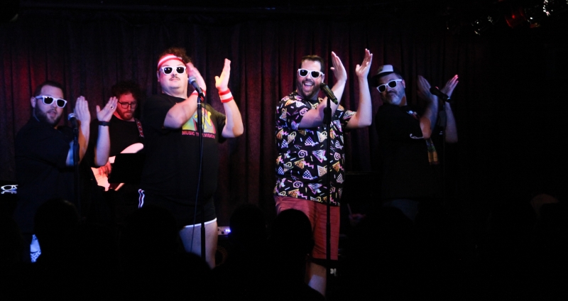 Review: Sold-Out Don't Tell Mama Crowd (Hearts) MAMA'S BOYS (HEART) THE EIGHTIES Image