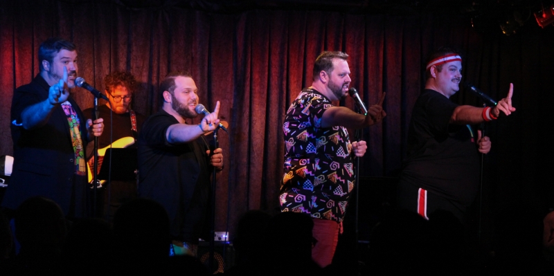 Review: Sold-Out Don't Tell Mama Crowd (Hearts) MAMA'S BOYS (HEART) THE EIGHTIES Image
