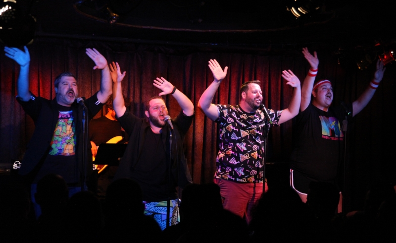 Review: Sold-Out Don't Tell Mama Crowd (Hearts) MAMA'S BOYS (HEART) THE EIGHTIES Image