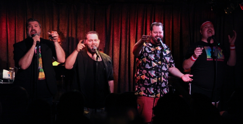 Review: Sold-Out Don't Tell Mama Crowd (Hearts) MAMA'S BOYS (HEART) THE EIGHTIES Image