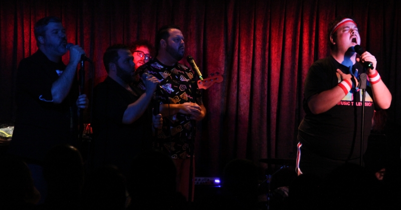 Review: Sold-Out Don't Tell Mama Crowd (Hearts) MAMA'S BOYS (HEART) THE EIGHTIES Image