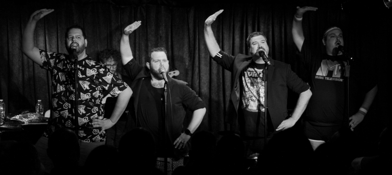 Review: Sold-Out Don't Tell Mama Crowd (Hearts) MAMA'S BOYS (HEART) THE EIGHTIES Image