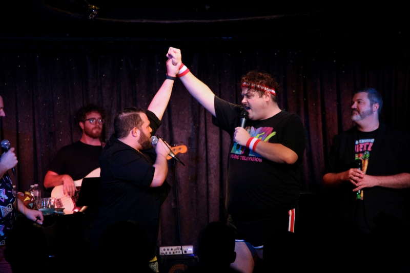 Review: Sold-Out Don't Tell Mama Crowd (Hearts) MAMA'S BOYS (HEART) THE EIGHTIES Image