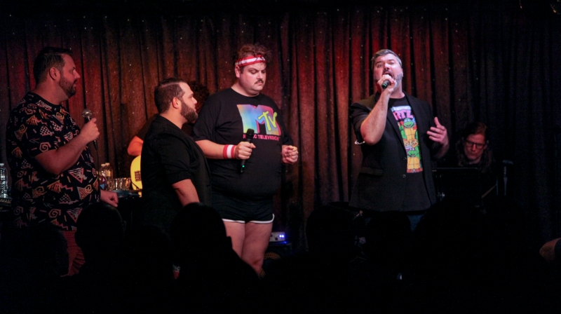 Review: Sold-Out Don't Tell Mama Crowd (Hearts) MAMA'S BOYS (HEART) THE EIGHTIES Image