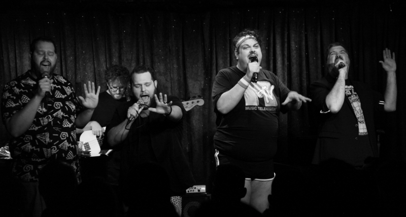 Review: Sold-Out Don't Tell Mama Crowd (Hearts) MAMA'S BOYS (HEART) THE EIGHTIES Image