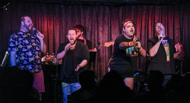 Review: Sold-Out Don't Tell Mama Crowd (Hearts) MAMA'S BOYS (HEART) THE EIGHTIES Image