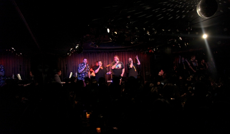 Review: Sold-Out Don't Tell Mama Crowd (Hearts) MAMA'S BOYS (HEART) THE EIGHTIES Image