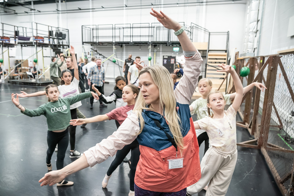 Photos: Inside Rehearsal For BILLY ELLIOT at Leicester Curve Image