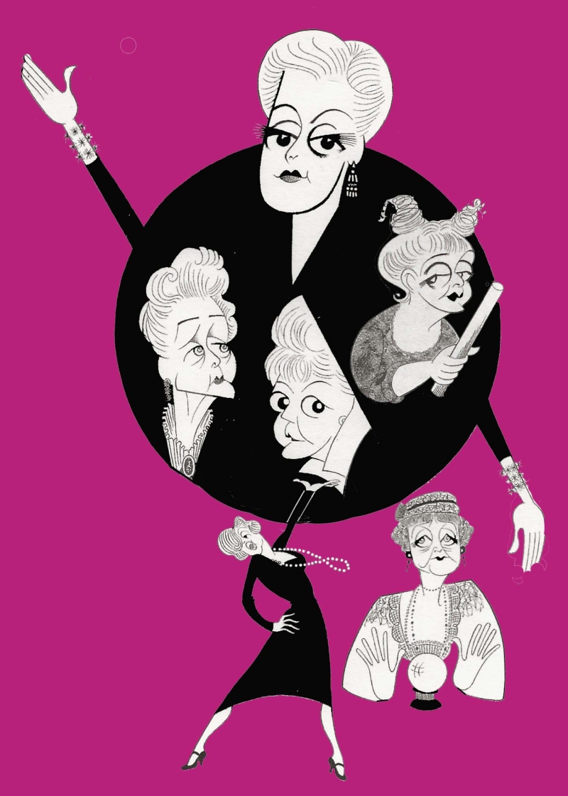 Ken Fallin Draws the Stage - Special Tony Award Winner Angela Lansbury Image