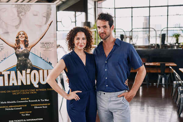 Photos: The Company of TITANIQUE Meets the Press Image