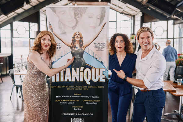 Photos: The Company of TITANIQUE Meets the Press Image