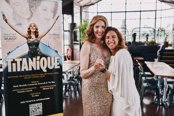 Photos: The Company of TITANIQUE Meets the Press Image