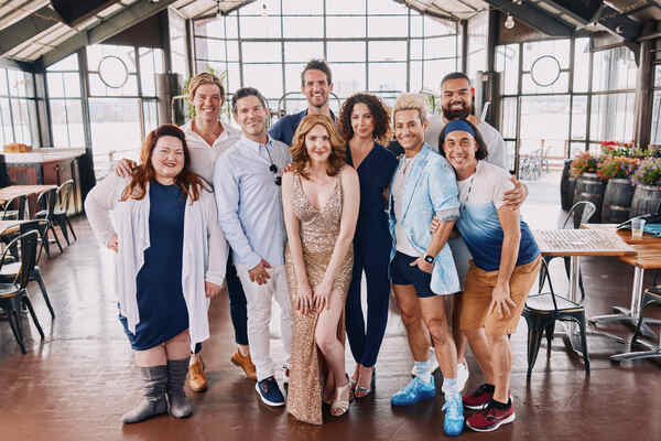 Photos: The Company of TITANIQUE Meets the Press Image