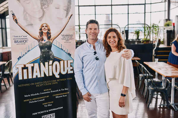 Photos: The Company of TITANIQUE Meets the Press Image