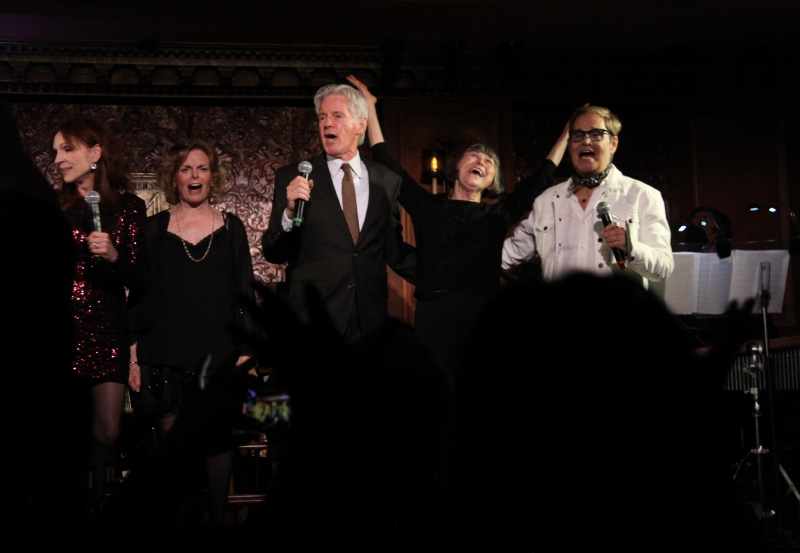 Marilu Henner, James Canning, Judy Kaye, Ilene Kristen, GREASE, GREASE ORIGINAL BROADWAY, Grease 50 Year Reunion