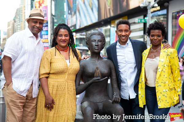 Photos: Lorraine Hansberry Statue Unveiled in Duffy Square Image