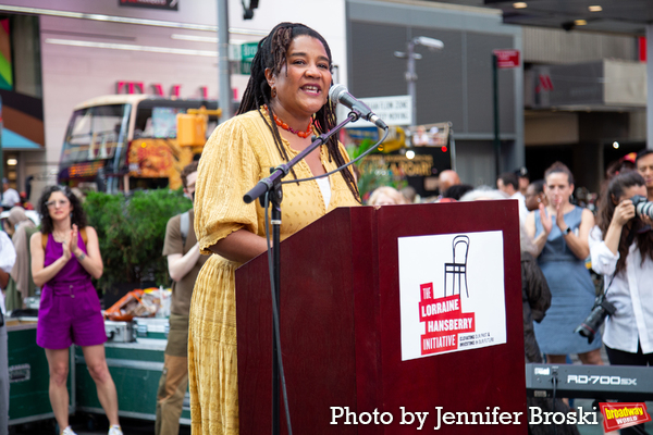 Photos: Lorraine Hansberry Statue Unveiled in Duffy Square Image