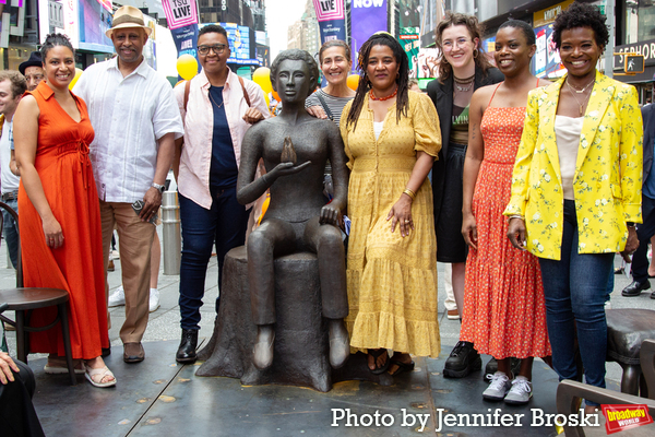 Photos: Lorraine Hansberry Statue Unveiled in Duffy Square 