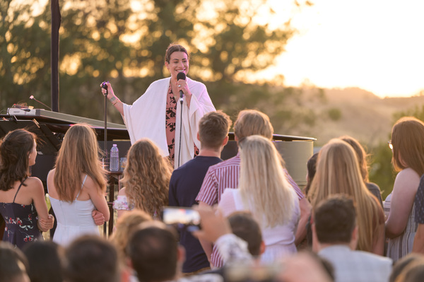 Photos: GLEE Star Lea Michele Kicks Off the BROADWAY AND VINE Concert Series Image