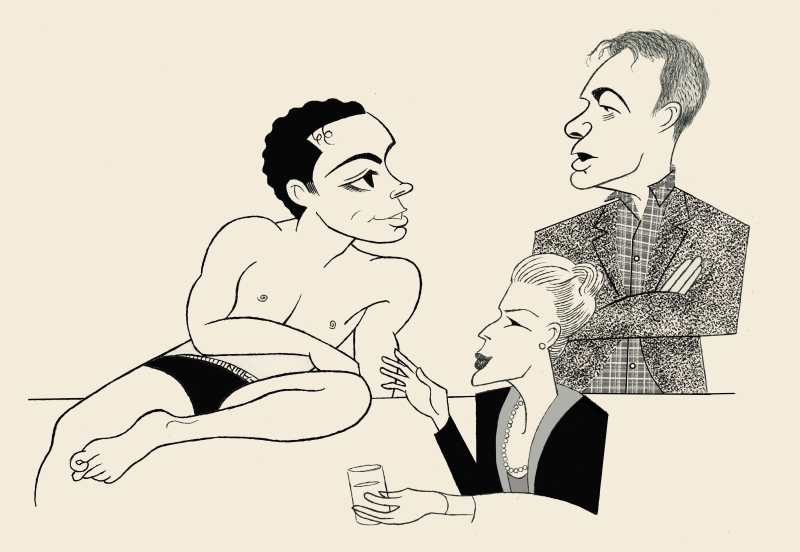 Ken Fallin Draws the Stage - MR. PARKER Image