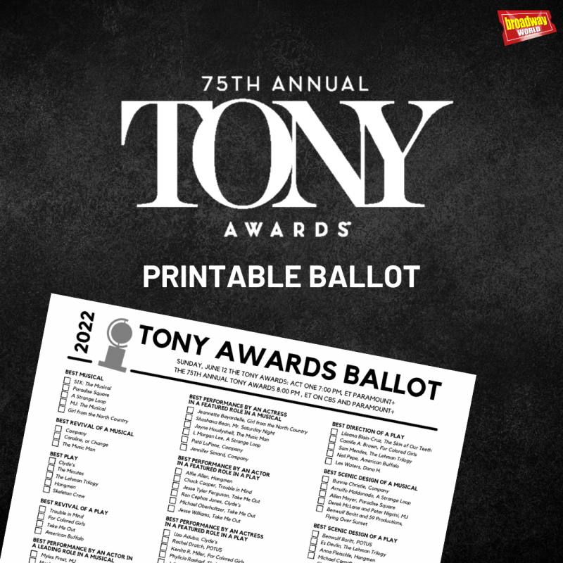 How/When/Where to Watch the 2022 Tony Awards and Other Questions Answered! Image