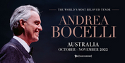 Andrea Bocelli Announces 5-City 2022 Australian Tour Photo