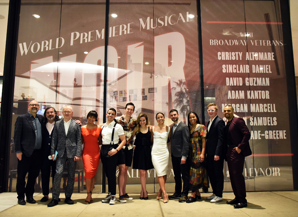 Rob Melrose, Duncan Sheik, Karla Puno Garcia, Kyle Jarrow, and the Cast  Photo