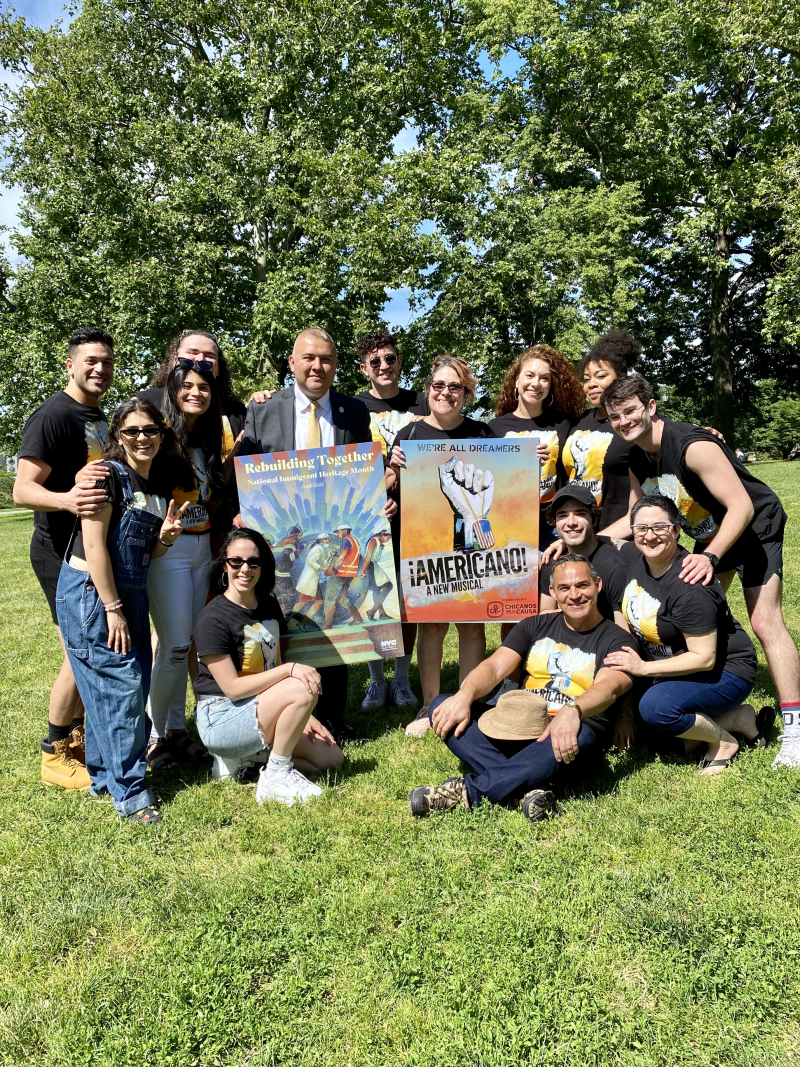 Photos: Inside ¡AMERICANO! the Musical in the Park, a Celebration of National Immigrant Heritage Month Image