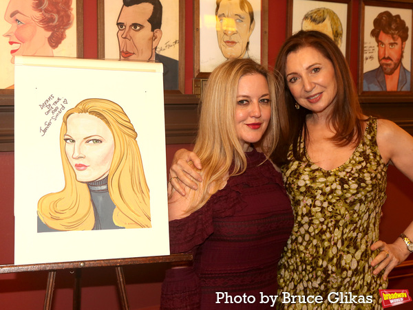 Photos: Jennifer Simard Receives Her Portrait at Sardi's Image