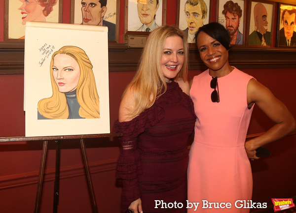 Photos: Jennifer Simard Receives Her Portrait at Sardi's Image