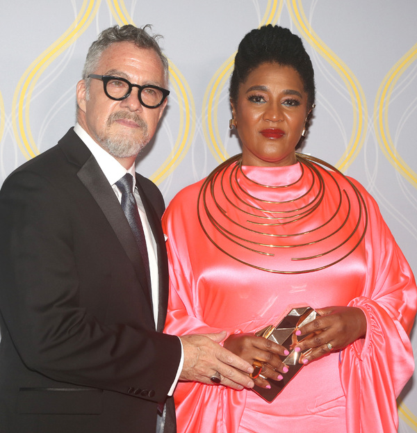 Photos: Broadway Stars Align on the 2022 Tony Awards Red Carpet Image