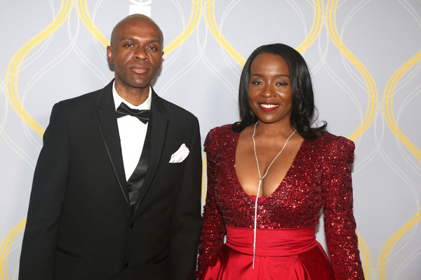 Photos: Broadway Stars Align on the 2022 Tony Awards Red Carpet Image