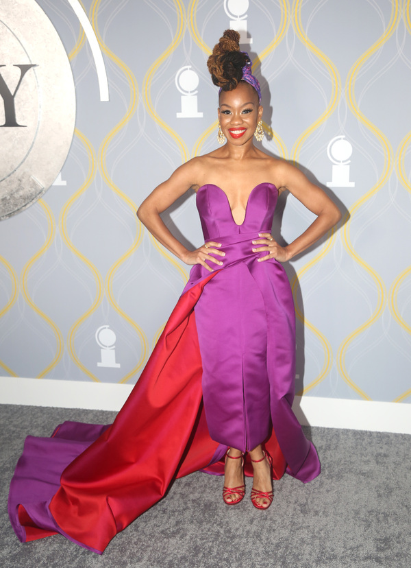 Photos: Broadway Stars Align on the 2022 Tony Awards Red Carpet Image