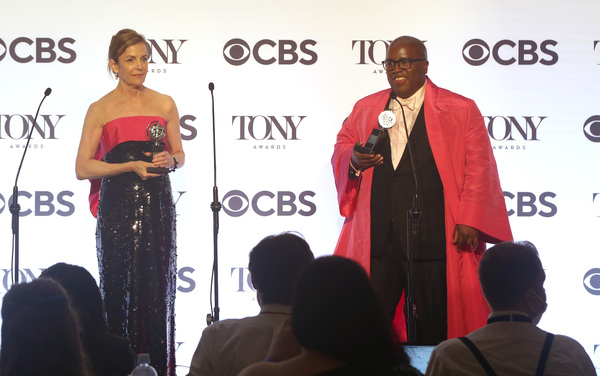 Photos: Backstage with the Winners at the 2022 Tony Awards Image