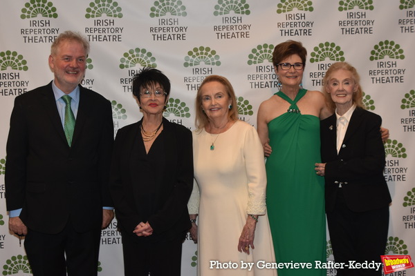 Ciaran O'Reilly, Chita Rivera, Loretta Brennan, Kathleen Begala and Charlotte Moore Photo