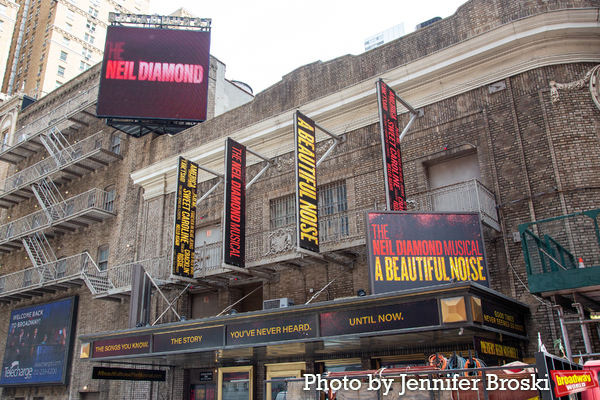 Up on the Marquee: A BEAUTIFUL NOISE Image