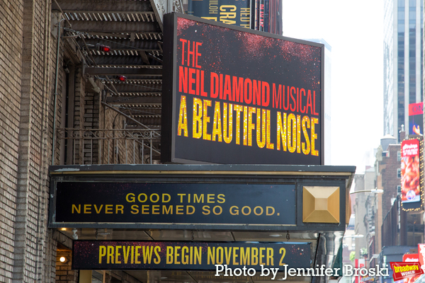 Up on the Marquee: A BEAUTIFUL NOISE Image