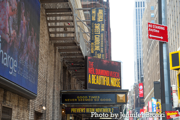 Up on the Marquee: A BEAUTIFUL NOISE Image