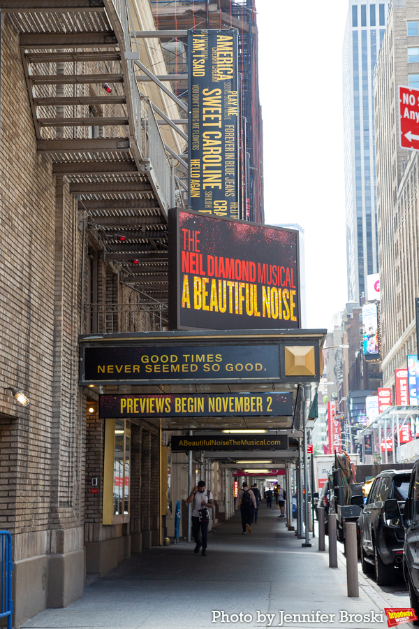 Up on the Marquee: A BEAUTIFUL NOISE Image