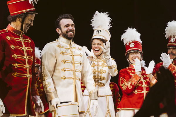 Video/Photos: 'Harold Hill' Understudy Max Clayton Takes His First Star Bow at THE MUSIC MAN Image