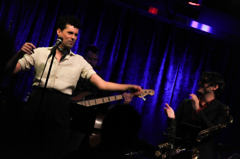 Review: Liam Forde Brought Singing & Chatting & Chatting & Singing To Tell All That It's GREAT TO BE HERE At The Birdland Theater Image