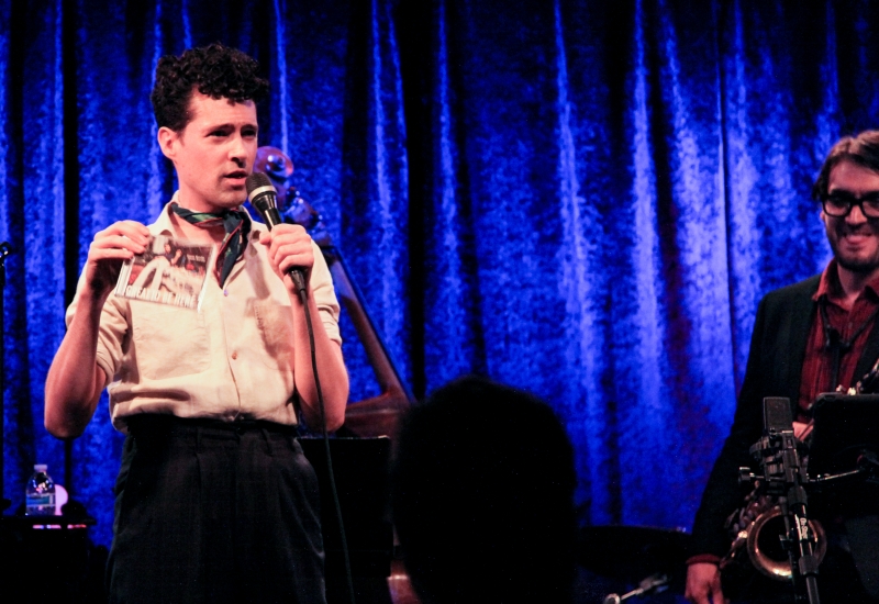 Review: Liam Forde Brought Singing & Chatting & Chatting & Singing To Tell All That It's GREAT TO BE HERE At The Birdland Theater Image