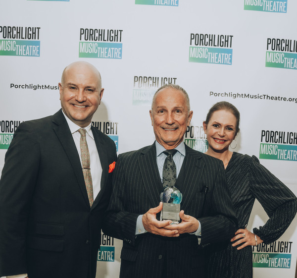 Porchlight Music Theatre Artistic Director Michael Weber, the 2022 Guy Adkins Award f Photo