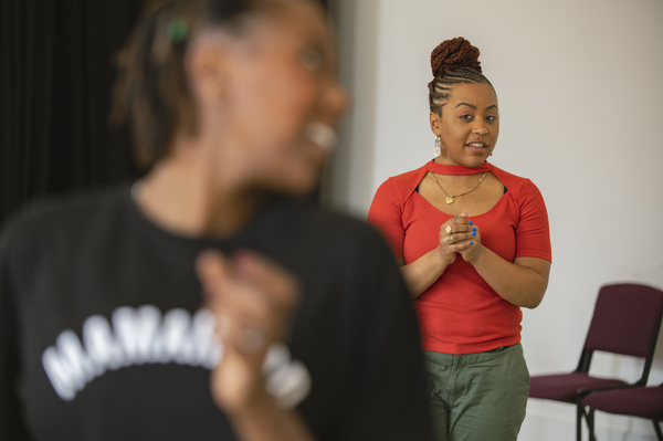 Photos: First Look at Jade Anouka in Rehearsals for the World Premiere of HEART Image