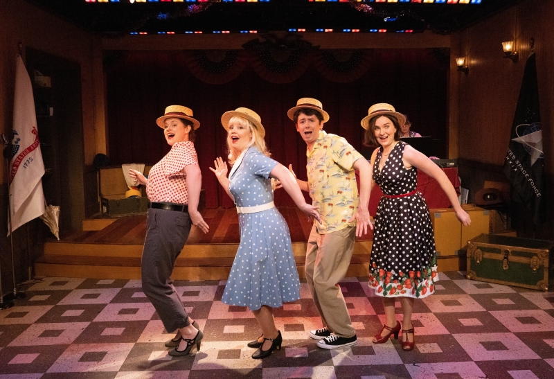 Review: THE PIN UP GIRLS at NJ Rep Shines Bright on the Long Branch Stage  Image