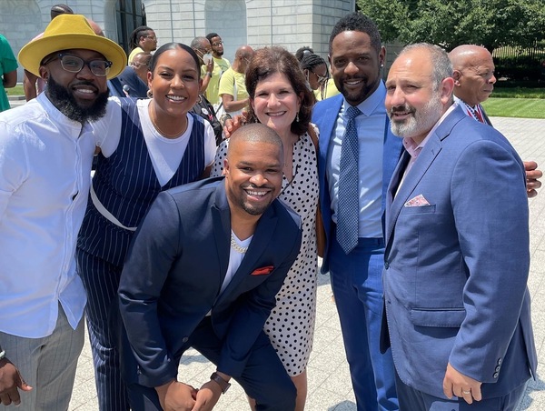 Photos: Blair Underwood & SIX TRIPLE EIGHT Team Celebrate The 6888th Central Postal Battalion Congressional Gold Medals 