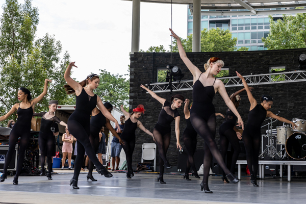 Photos: Inside New Vision Dance Co.'s PERFORMANCE AT THE COLUMBUS ARTS FEST 