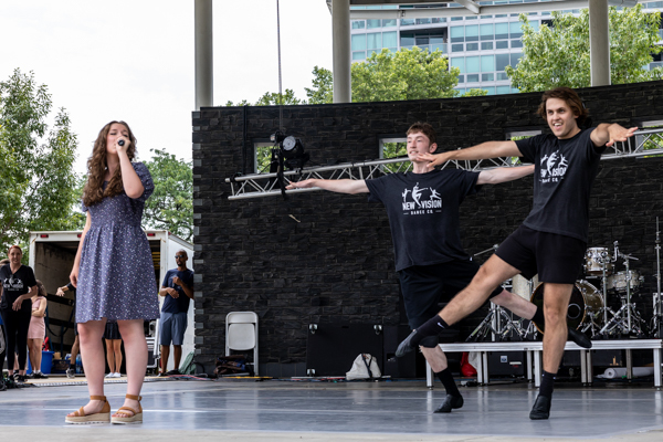 Photos: Inside New Vision Dance Co.'s PERFORMANCE AT THE COLUMBUS ARTS FEST 